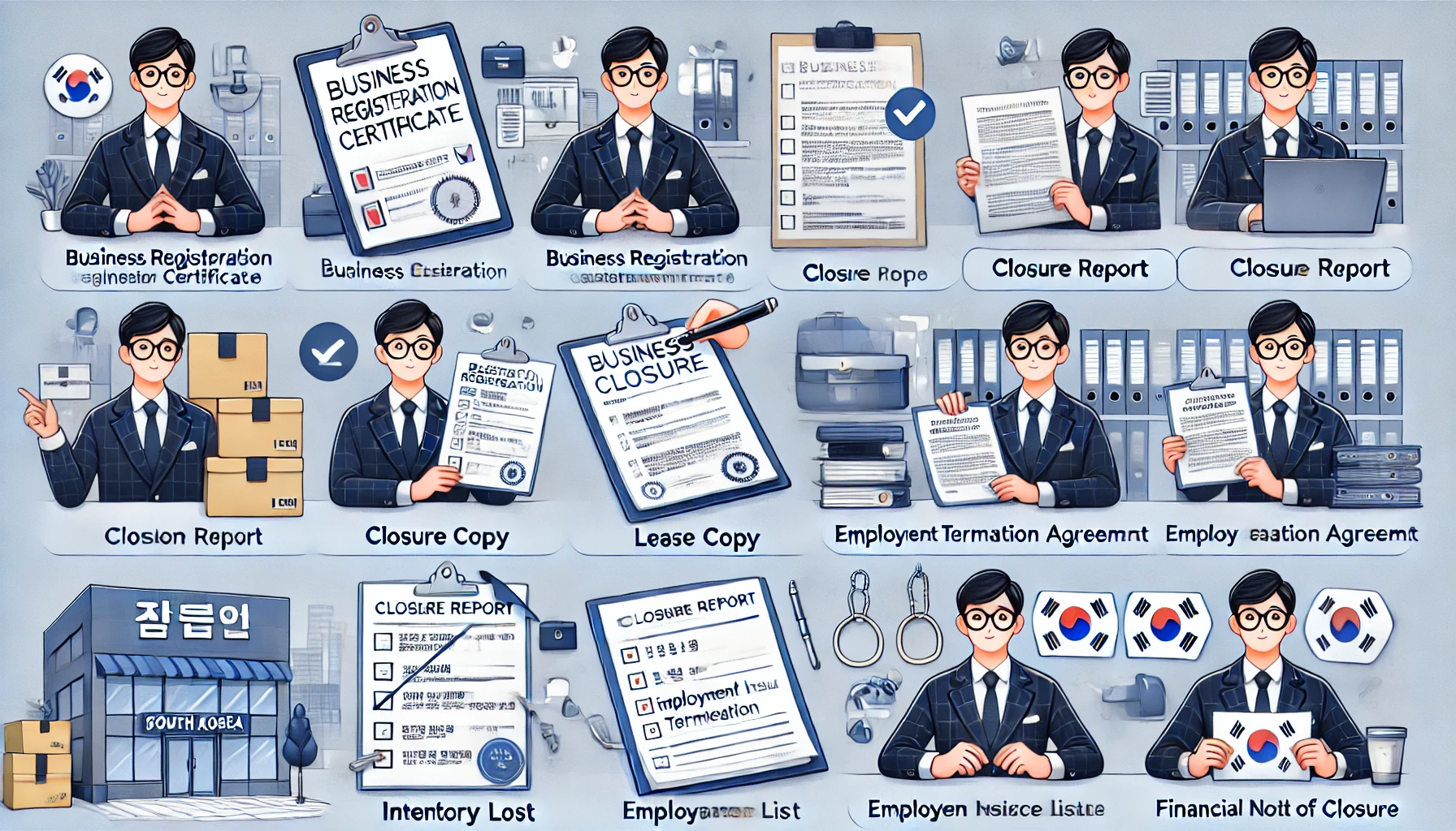폐업 신고 시 필요한 주요 서류와 준비 방법 - MAGAZINE