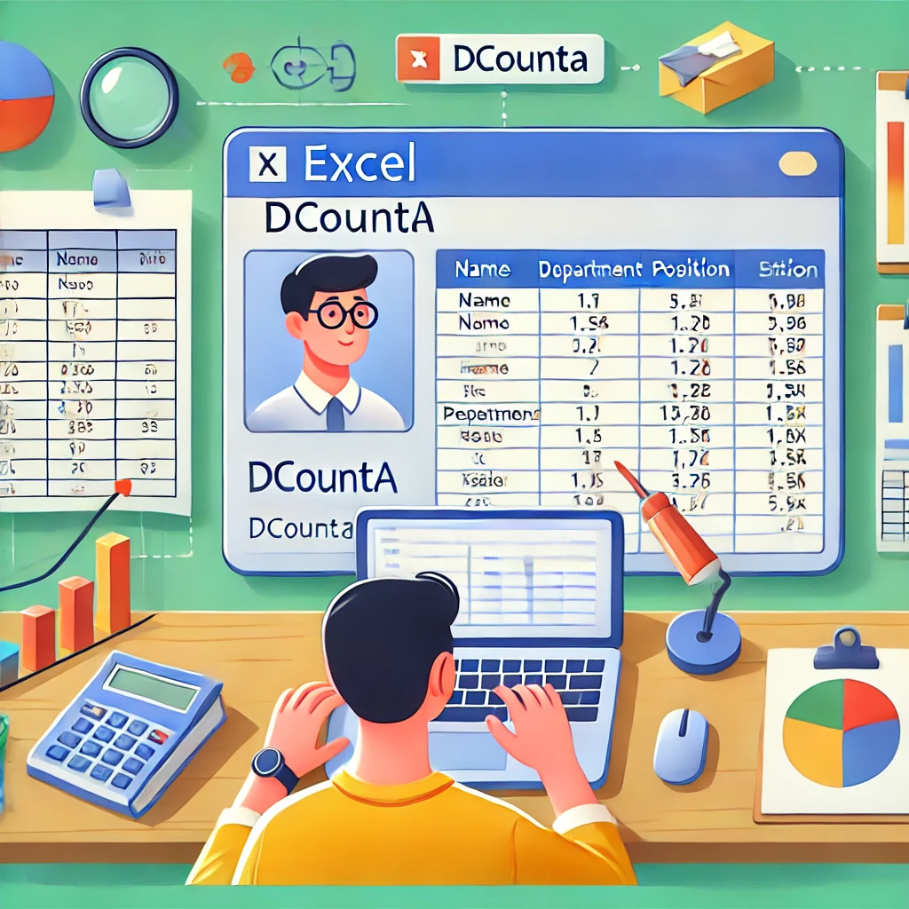 엑셀 DCOUNTA 함수로 데이터 관리 마스터하기: 조건부 데이터 개수 세기 - MAGAZINE