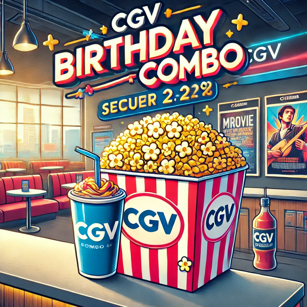 CGV 생일콤보 혜택으로 특별한 하루 만들기 - MAGAZINE
