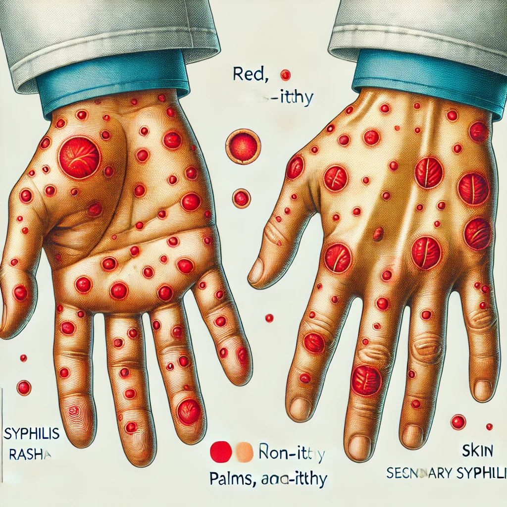 Syphilis And Rash 피부에 나타나는 매독 두드러기: 원인과 증상 - MAGAZINE