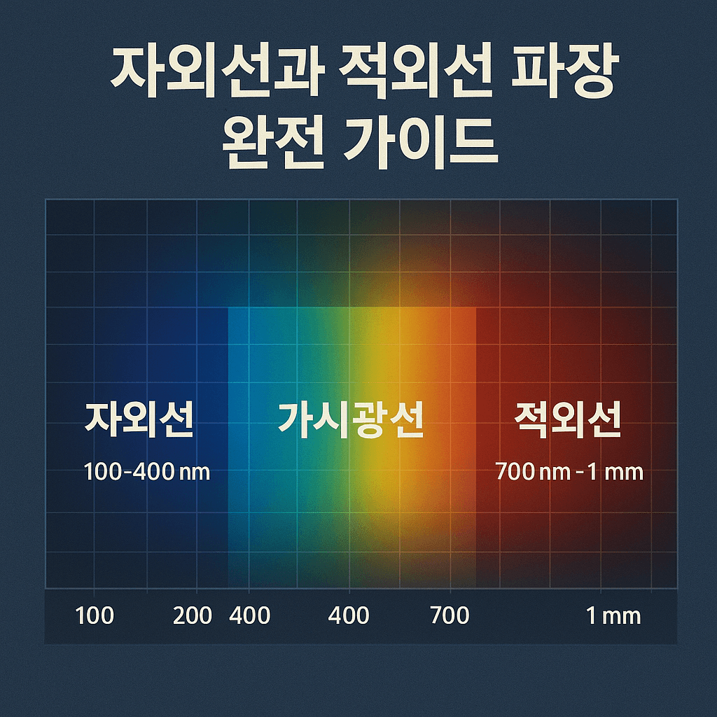 자외선과 적외선 파장 완전 가이드: 100nm부터 1mm까지 - MAGAZINE