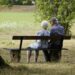 retiree, pensioners, elderly, couple, bench, park, retiree, elderly, elderly, elderly, elderly, elderly, couple